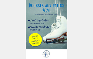 Bourse aux patins et accessoires