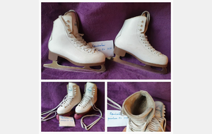 Patins Jackson 120 pointure 26,5 en excellent état, 25€.

(Pas de protège-lames)

Hélène Fremiot 
h.fremiot@free.fr