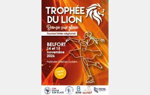 Tournoi inter-régional - Danse sur glace