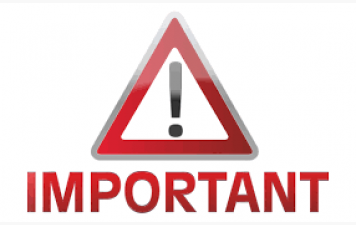 Information importante